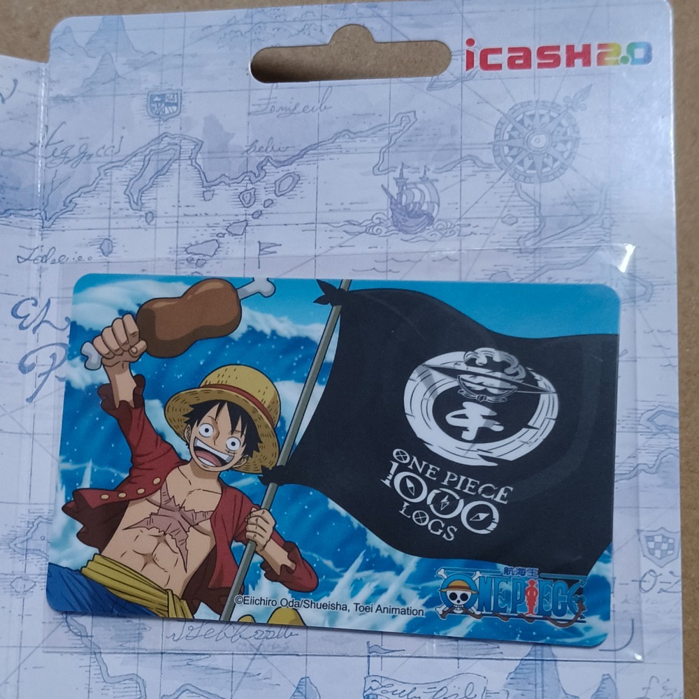 【免運+可用折價券】原價 航海王動畫1000集紀念版 icash2.0  航海王 icash-細節圖3