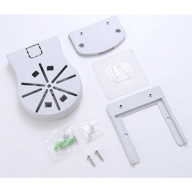 小米雲台版攝影機支架 插座面板支架 黏貼式支架 鑽孔式支架 多功能支架 可藏線-細節圖2