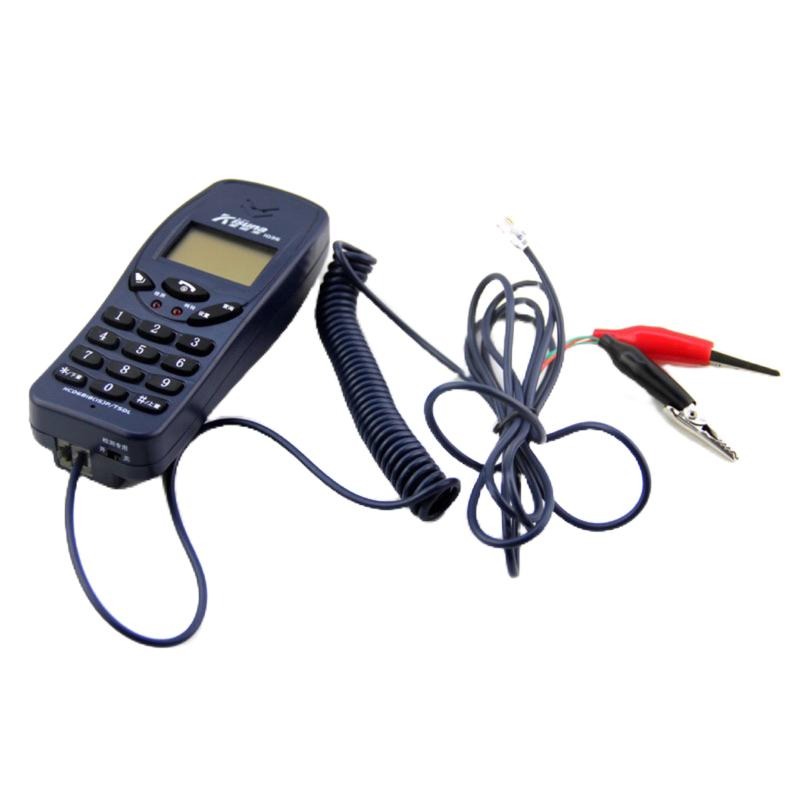 來電顯示 查線話機 工程話機 查測話機 測試查線路 電話電信測試話機 線路測試器-細節圖2