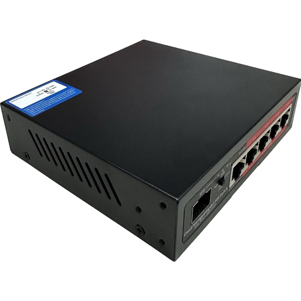 網路交換器 POE網路交換器 4路 網路交換器 光電轉換器  光纖收發器 光纖網路交換器 PoE交換器 4路POE-細節圖3