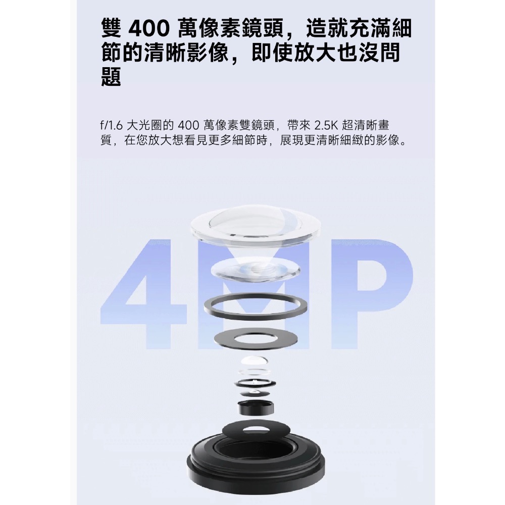 Xiaomi 室外攝影機 CW500 雙攝版 小米攝影機 CW500 雙攝版 小米室外監視器 小米攝影機 室外雙鏡頭-細節圖6