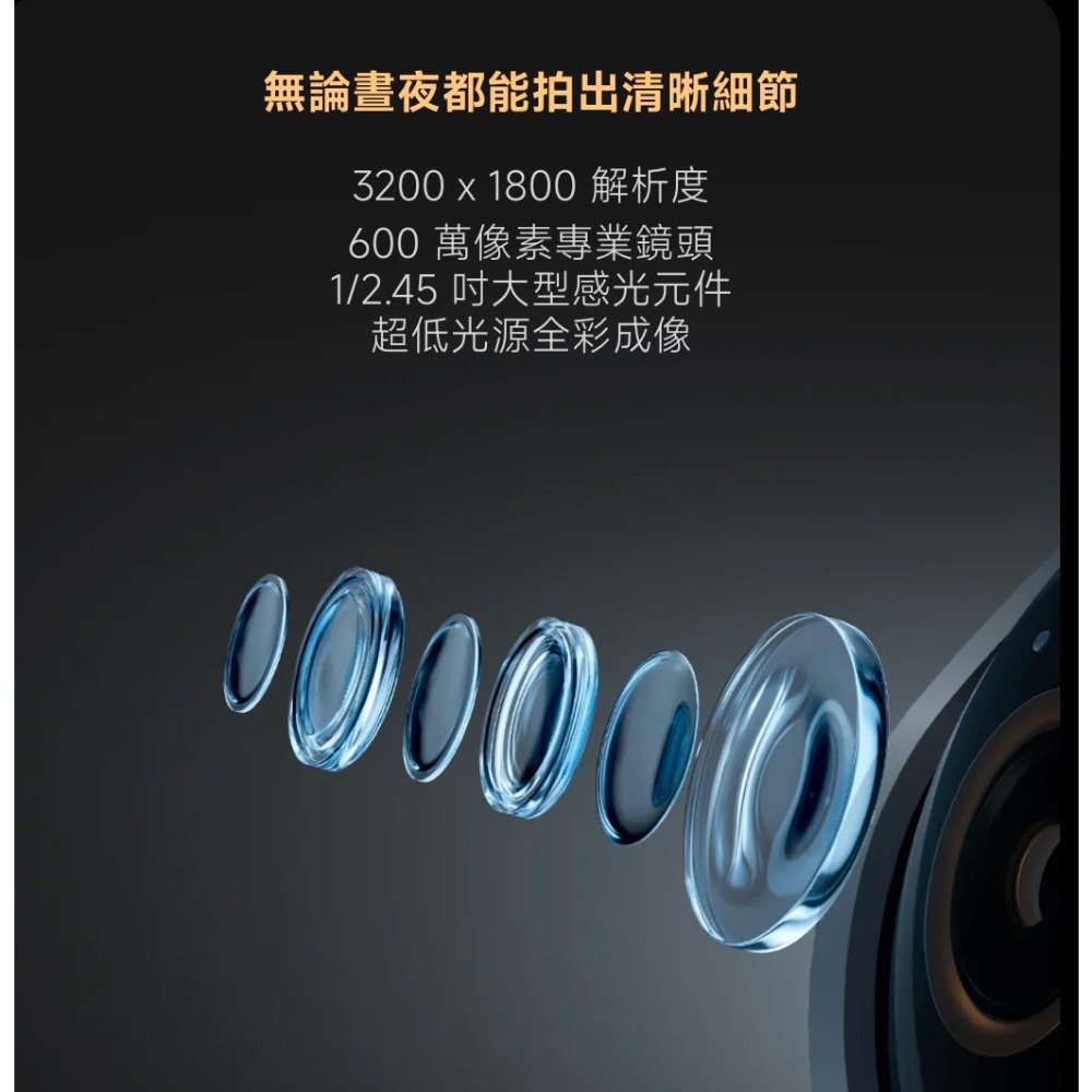 Xiaomi 智慧攝影機 C500 小米攝影機 C500 3.5K 高畫質 WDR 雙頻WiFi 物理遮蔽 監視器-細節圖10