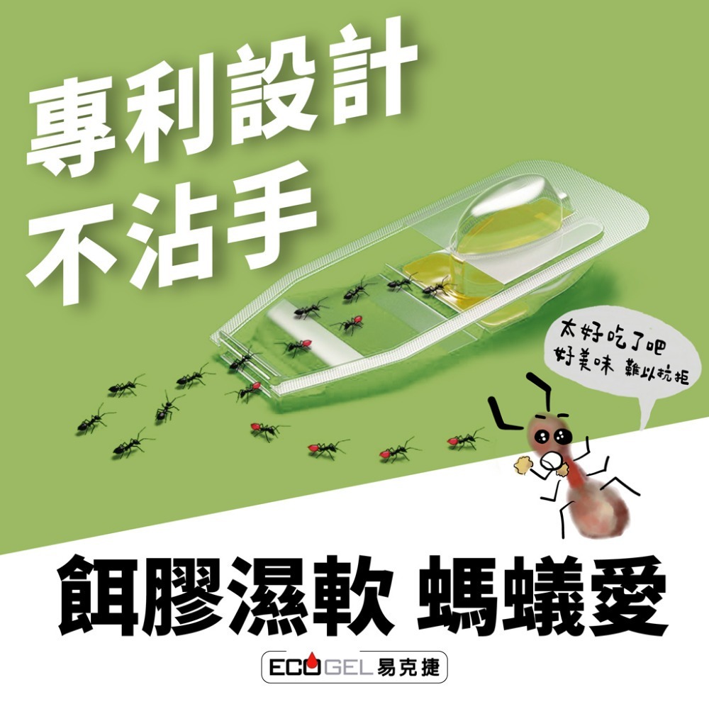 ECOGEL易克捷除蟻盒15g 螞蟻藥-細節圖3