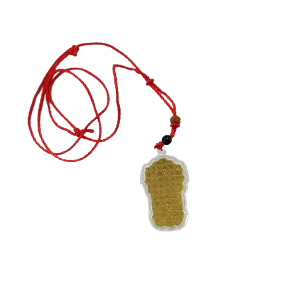 (當日出貨)Q版媽祖 金箔媽祖 媽祖+吊繩 媽祖吊飾 媽祖金箔 天上聖母媽祖 天上聖母金箔項鍊 天上聖母神像(A138)-細節圖3