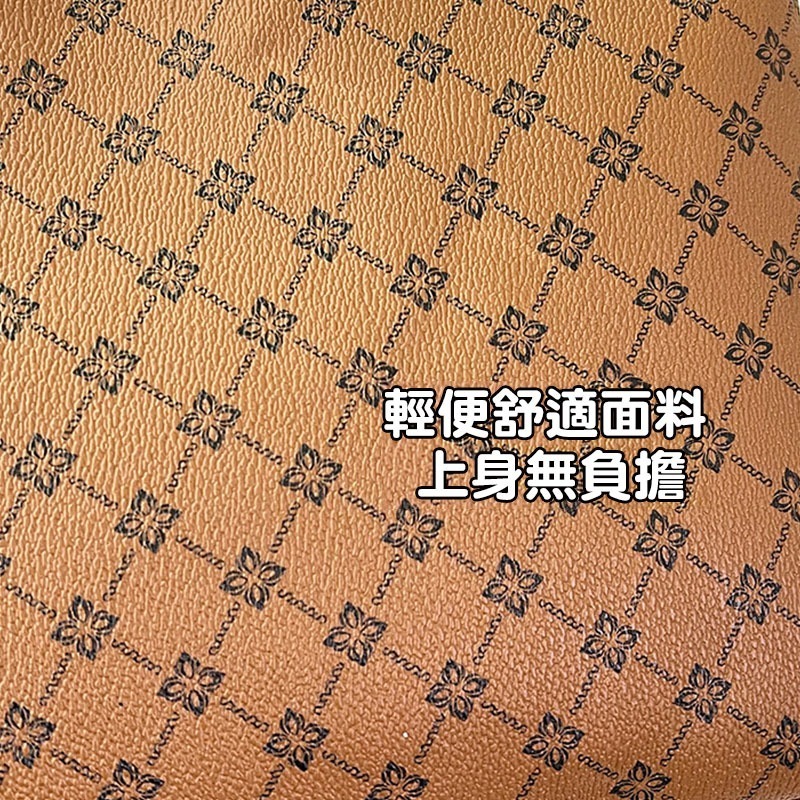 新款小鹿吊飾復古單肩包 大容量托特包 女包 PU皮拉鍊開合 大容量女式手提包 單肩包 (YA022)-細節圖4