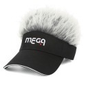 【MEGA GOLF 】日本設計保暖潮流造型帽 保暖 假髮帽 交換禮物 搞怪帽-規格圖5