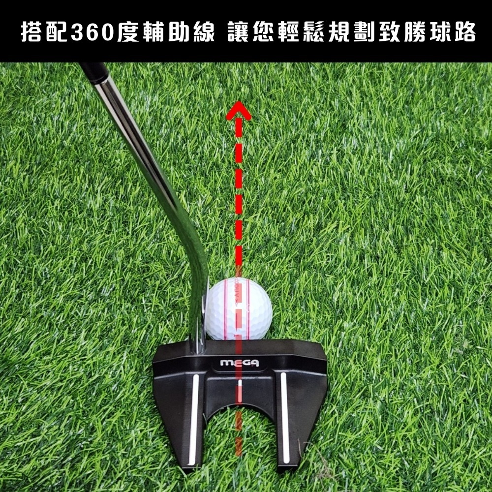 【MEGA GOLF】高爾夫球(三軸瞄準線) 附帽夾 4顆入 精裝組 顏色隨機 交換禮物-細節圖6