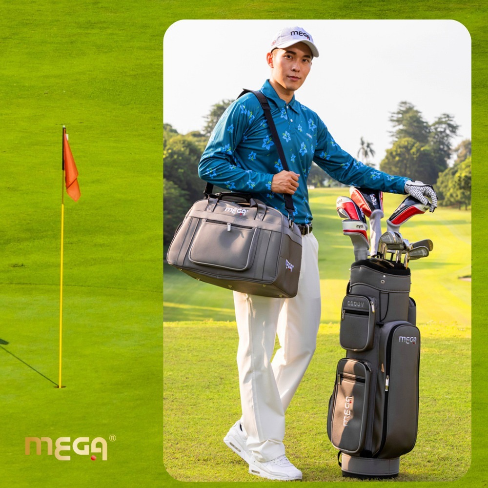 【MEGA GOLF】防水PU高爾夫球桿 木桿套 1.3.5.UT 鞋子造型-細節圖2