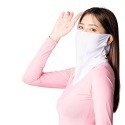 【MEGA COOUV】冰感防曬透氣網眼面罩 UV-508-2 涼感面罩 領巾-規格圖7