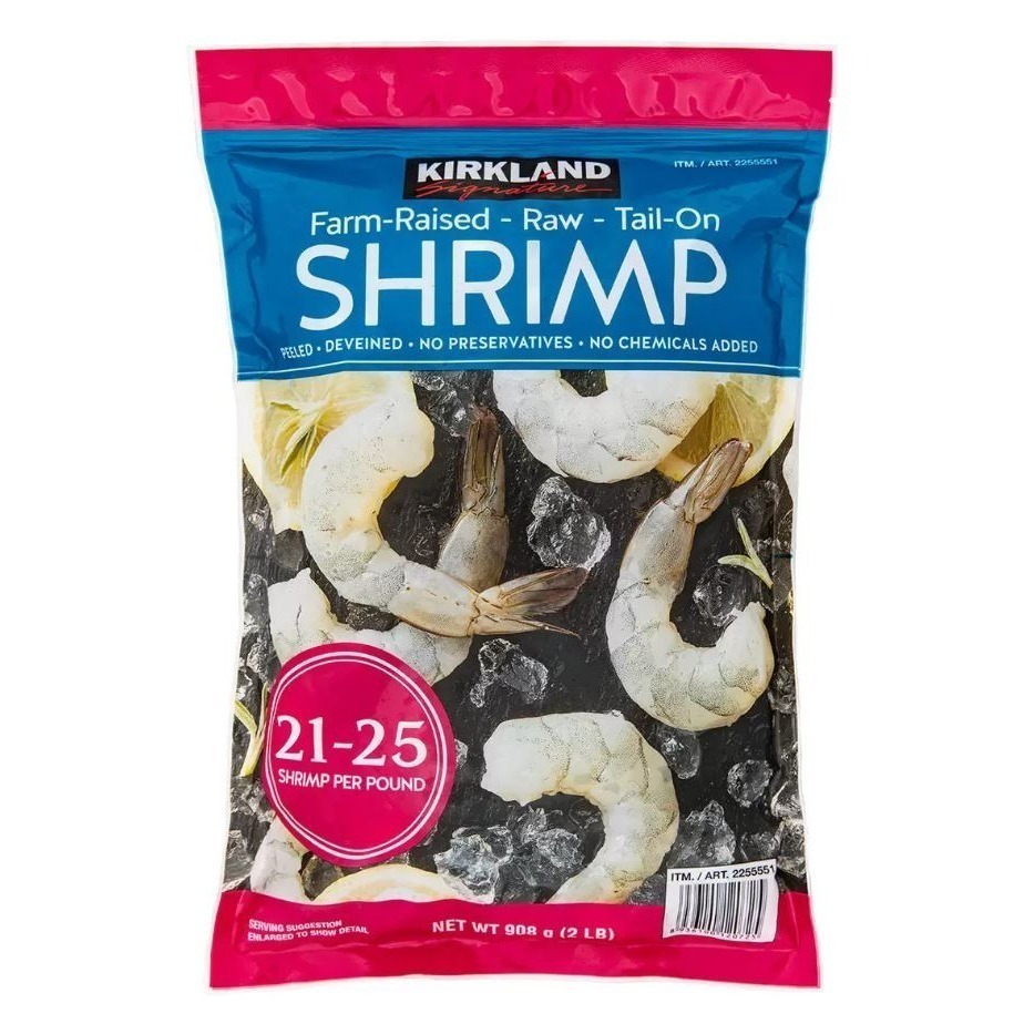 台中小蜜蜂美式賣場代購(開發票統編) 科克蘭 好市多 各式各樣 蝦仁 冷凍蝦仁 養殖蝦仁 生蝦仁 熟蝦仁-規格圖5