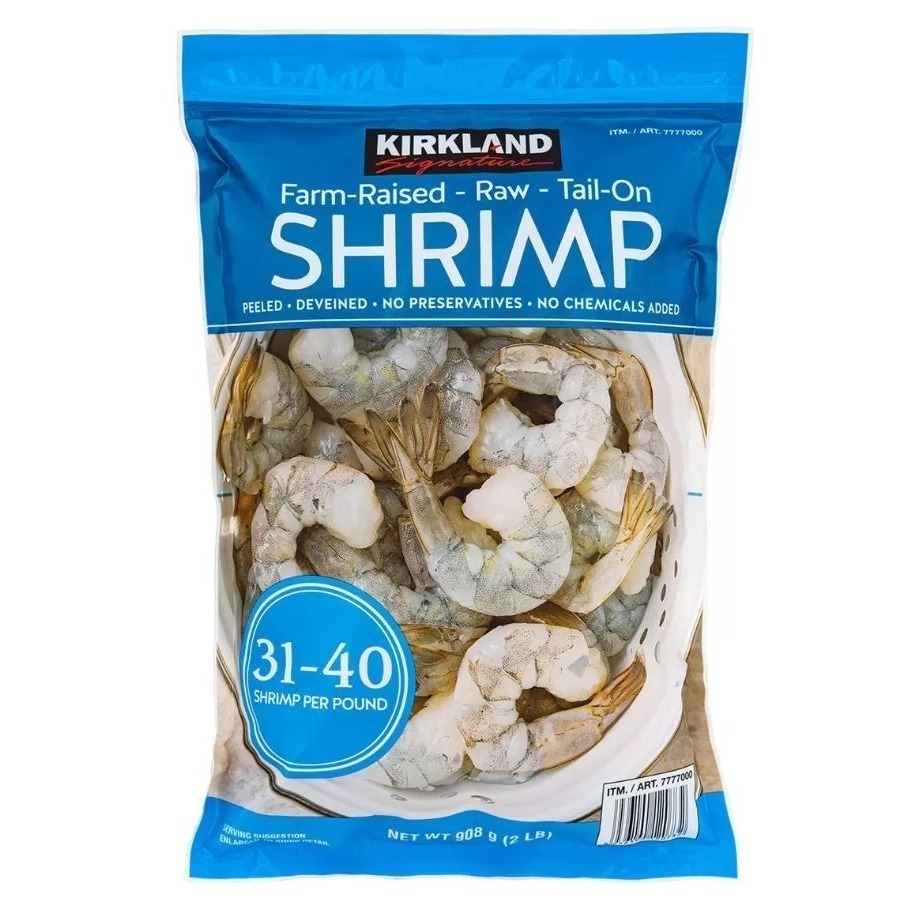 台中小蜜蜂美式賣場代購(開發票統編) 科克蘭 好市多 各式各樣 蝦仁 冷凍蝦仁 養殖蝦仁 生蝦仁 熟蝦仁-規格圖5