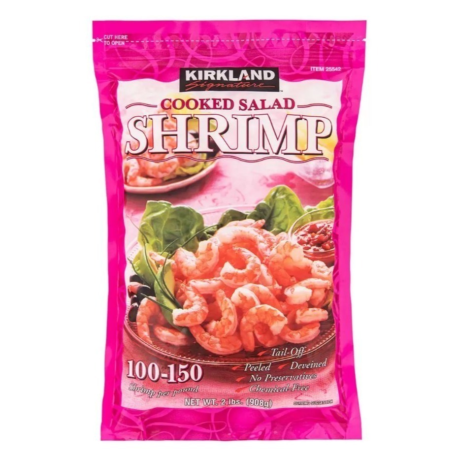 台中小蜜蜂美式賣場代購(開發票統編) 科克蘭 好市多 各式各樣 蝦仁 冷凍蝦仁 養殖蝦仁 生蝦仁 熟蝦仁-規格圖5