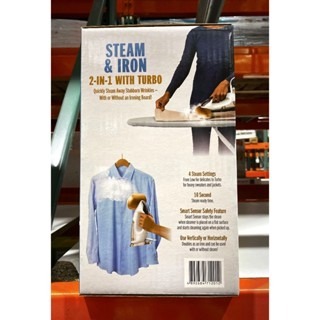 台中小蜜蜂美式賣場代購 (開發票統編) 美康雅 二合一掛燙刷熨斗 GS208TW 熨斗 掛燙熨斗 掛燙機-細節圖2