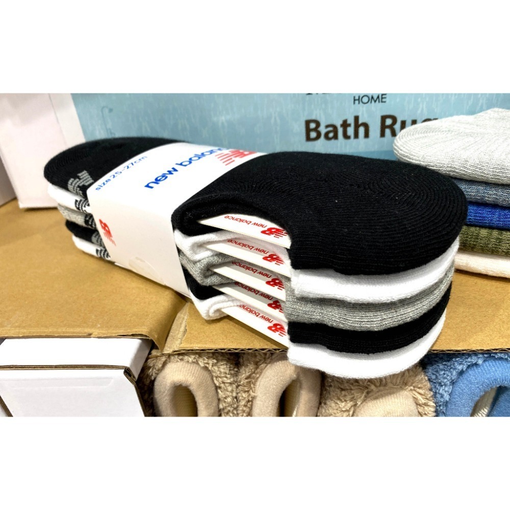 台中小蜜蜂美式賣場代購 (開發票統編) NEW BALANCE 男短襪 短襪 男襪 5入-規格圖6