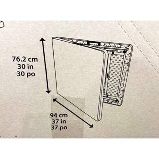 台中小蜜蜂美式賣場代購 (開發票統編) LIFETIME 工業級六呎 折疊桌 桌子 183*76*74cm-細節圖6