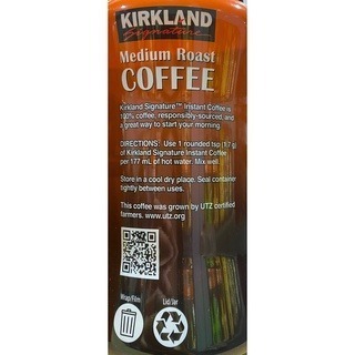 台中小蜜蜂美式賣場代購 (開發票統編) 科克蘭 即溶咖啡粉 咖啡粉 咖啡-細節圖2