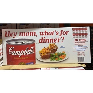 台中小蜜蜂美式賣場代購 (開發票統編) CAMPBELL＇S 奶油蘑菇濃湯 蘑菇濃湯 奶油 蘑菇 濃湯-細節圖2