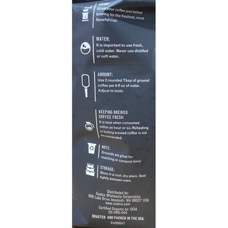 台中小蜜蜂美式賣場代購 (開發票統編) 科克蘭 有機衣索匹亞咖啡豆 咖啡 衣索匹亞 咖啡豆 907 公克-細節圖2