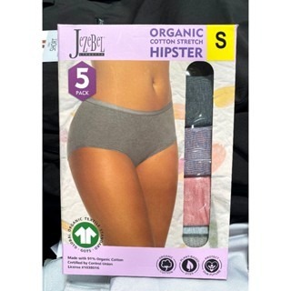 台中小蜜蜂美式賣場代購 (開發票統編) JEZBBEL 女 有機棉 內褲 女內褲 5入組 S~XL-規格圖4