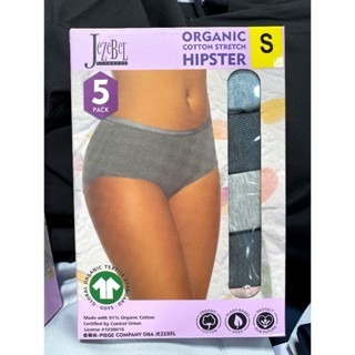 台中小蜜蜂美式賣場代購 (開發票統編) JEZBBEL 女 有機棉 內褲 女內褲 5入組 S~XL-規格圖4