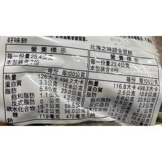 台中小蜜蜂美式賣場代購 (開發票統編) 傳六 什錦豆 好味餅 北海之味綜合豆餅各15包-細節圖2