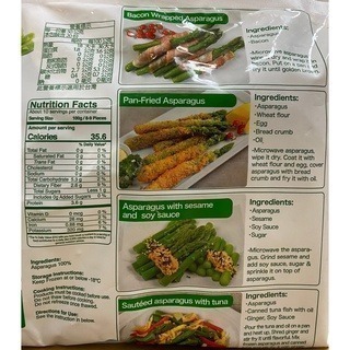 台中小蜜蜂美式賣場代購 (開發票統編) Veggie Maria 冷凍綠蘆筍 綠蘆筍 蘆筍 1公斤-細節圖3