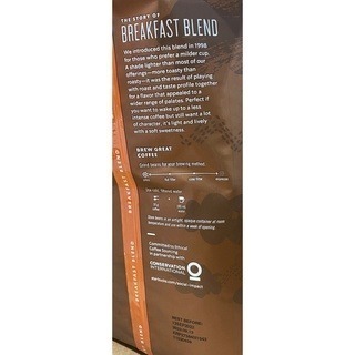 台中小蜜蜂美式賣場代購 (開發票統編) 星巴克 早餐綜合咖啡豆 咖啡豆 咖啡 1.13公斤-細節圖2