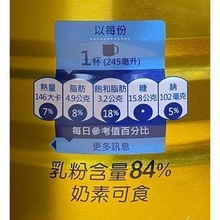 台中小蜜蜂美式賣場代購 (開發票統編) Klim 克寧 銀養 高鈣全效奶粉 銀養奶粉 奶粉 1.9公斤-細節圖2