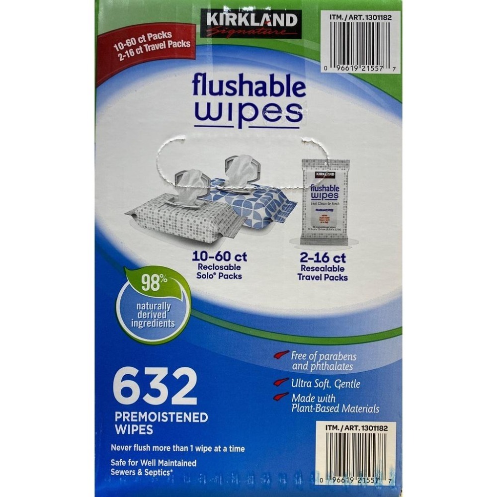 台中小蜜蜂美式賣場代購 (開發票統編) 科克蘭 濕式衛生紙 濕紙巾-細節圖2