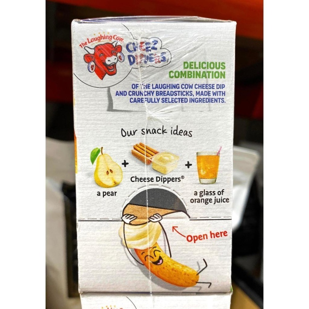 台中小蜜蜂美式賣場代購 (開發票統編) 笑牛 乾酪沾醬餅乾棒 乾酪 起司 沾醬 乳酪棒-細節圖3
