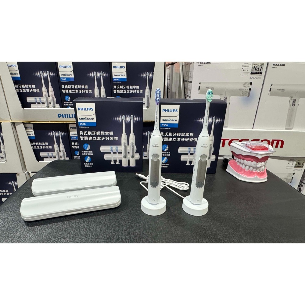 台中小蜜蜂美式賣場代購 (開發票統編) 飛利浦 Sonicare 充電式 智能 音波牙刷 電動牙刷 牙刷 HX5292-細節圖8