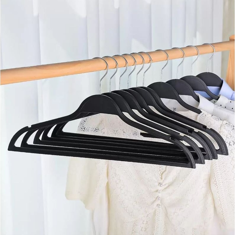 台中小蜜蜂美式賣場代購 (開發票統編) 塑膠衣架 衣架 50入-細節圖2