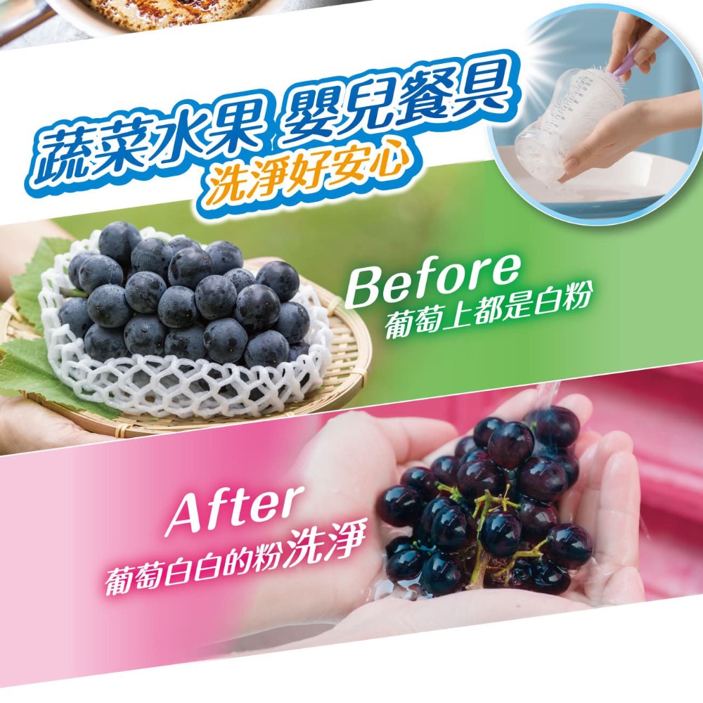 橘子工坊 高效潔淨洗碗精 650毫升 + 補充包 430毫升 X 4入-細節圖7