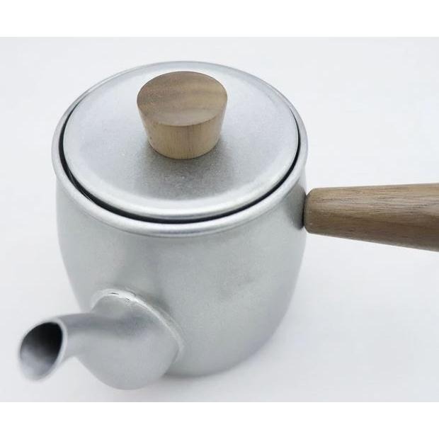 ~* 平安喜樂 *~MIYACO 宮崎製所 日本製 附濾網 霧面不鏽鋼 急須壼 茶壼 茶具 380cc-細節圖5