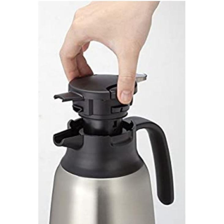 ~* 平安喜樂 *~日本 Peacock 孔雀 不銹鋼真空 保溫瓶 寬口保冷瓶 1.5L AHR-150XA-細節圖2