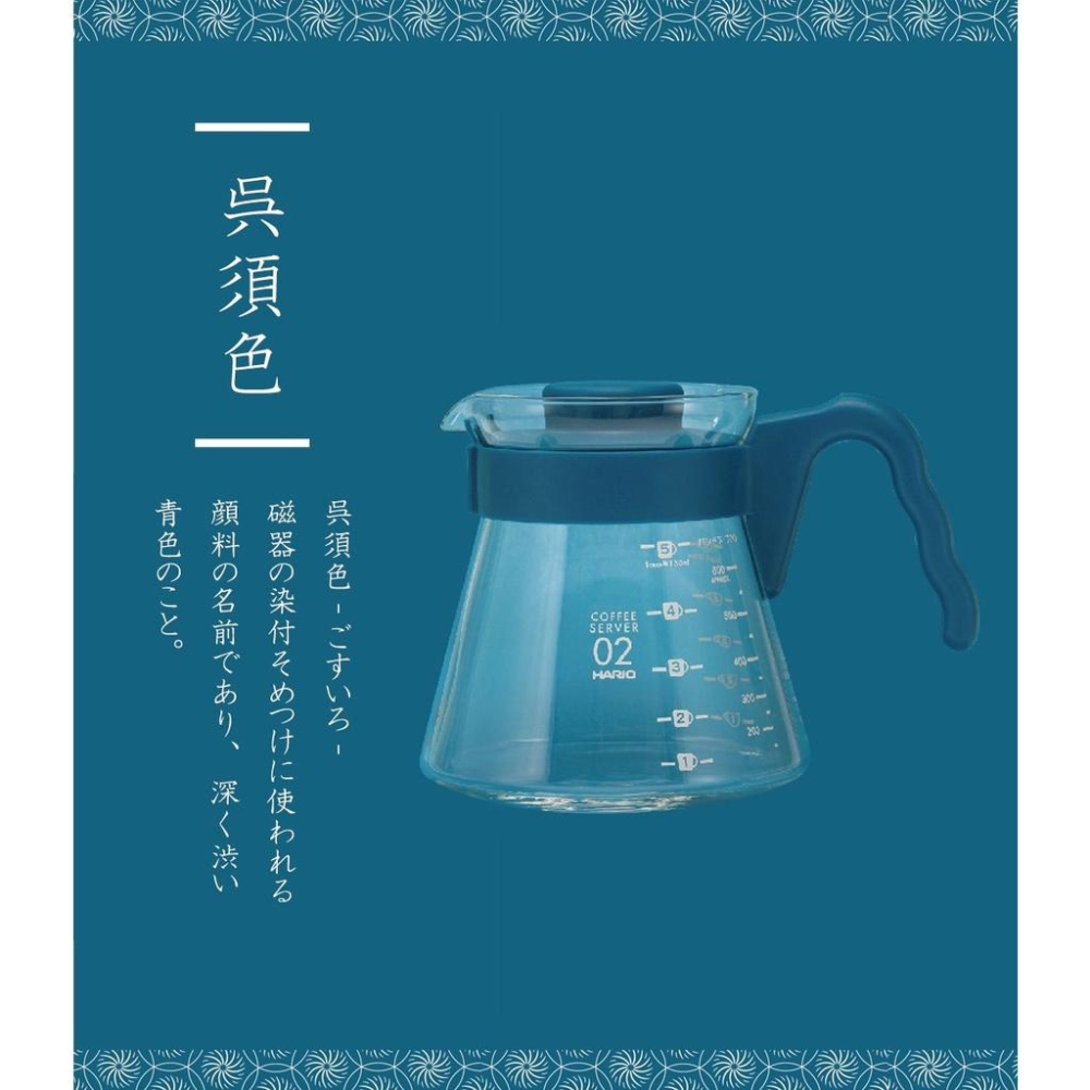 ~* 平安喜樂 *~HARIO V60吳須色好握咖啡壺700ml VCS-02-PBU-細節圖2