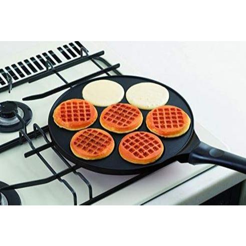 ~*平安喜樂*~freiz 圓平型 或 圓顆粒 不沾 煎鍋 7格式 可製煎餅 鬆餅-細節圖2