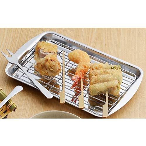 ~* 平安喜樂 *~吉川 Yoshikawa 居酒屋  油炸 炸物 食品 不鏽鋼 拖盤（附網）YJ3256-細節圖2