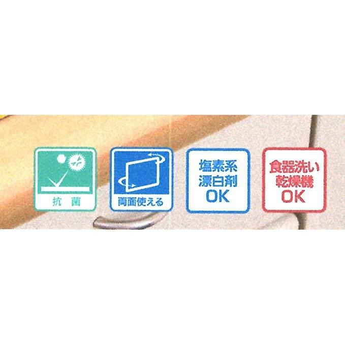 ~* 平安喜樂 *~日本製 TONBO 輕量耐熱 兩用 抗菌砧板 黃色 04328-5-細節圖4