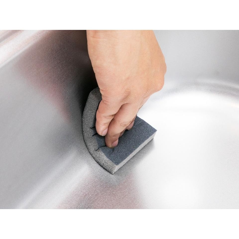 ~*平安喜樂*~日本 創和 SOWA 不鏽鋼刷 鍋刷  研磨 焦垢海綿 拋光 免洗劑 免清潔劑 菜瓜布-細節圖3