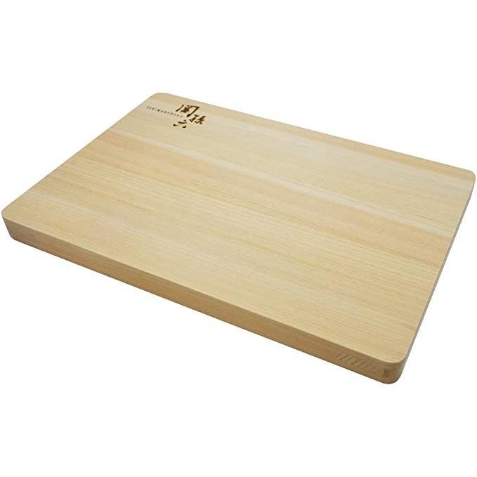 ~*平安喜樂*~日本製 KAI 貝印 檜木砧板 關孫六 切菜板  菜砧 AP-5221 中 39*24cm 軟木板不傷刀-細節圖2