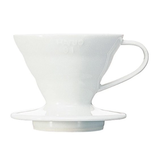 ~* 平安喜樂 *~Hario V60 VDC-01W VDC-02W 滴漏式咖啡濾器 濾杯  1~4人份 附咖啡匙-細節圖2