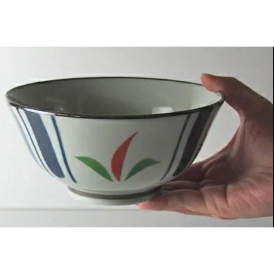 ~* 平安喜樂 *~日本製 有田焼 波佐見焼 染錦 多用碗 5入 湯碗 泡麵碗 飯碗 禮物 52658-細節圖4