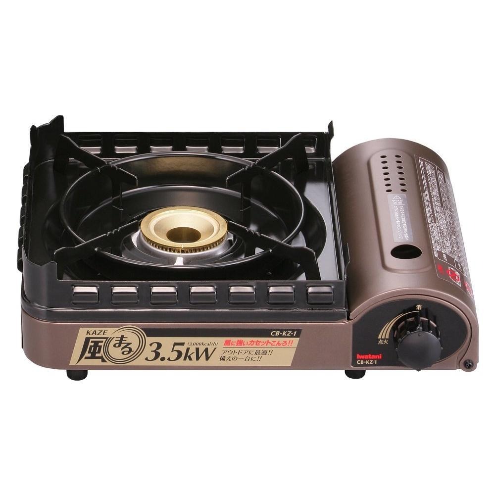 ~*平安喜樂*~IWATANI 日本岩谷超強防風卡式爐3.5Kw 附收納 硬盒風丸瓦斯爐 CB-KZ-1 公司貨-細節圖2