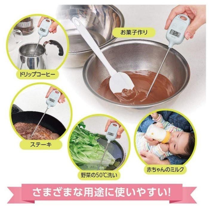 ~* 平安喜樂*~ 日本 TANITA TT-583 防滴 料理溫度計 超大螢幕 白色-細節圖4