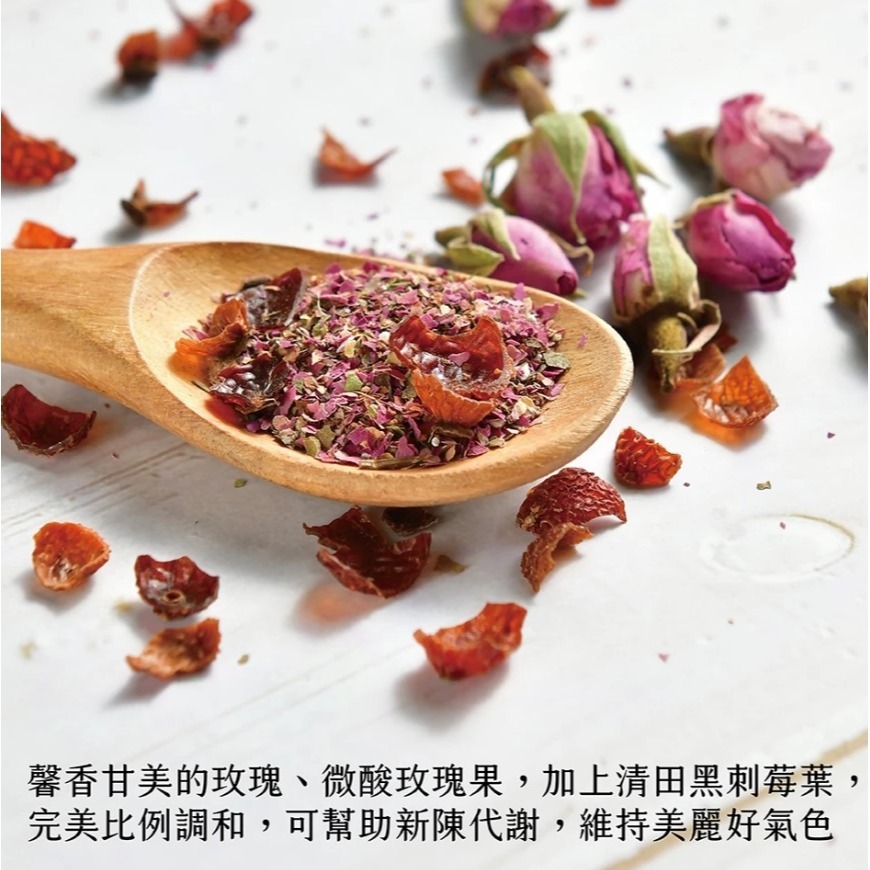 ~* 平安喜樂*~ 曼寧 玫瑰花果茶 20入 無咖啡因-細節圖2