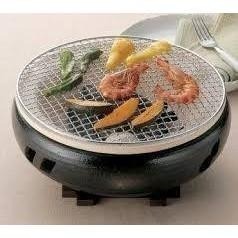 ~* 平安喜樂*~日本製 萬古燒 伊勢炭烤爐 大 30cm 燒烤爐 珪藻土 燒肉爐 烤肉爐 炭烤爐-細節圖3