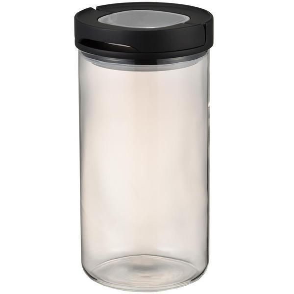 ~* 平安喜樂*~ HARIO 咖啡保鮮罐 密封罐 白色 黑色 1000ml MCNJ-300-W MCNJ-300-B-細節圖2