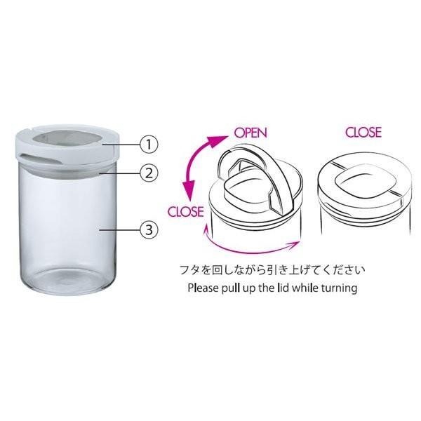 ~* 平安喜樂*~ HARIO 咖啡保鮮罐 密封罐 白色 黑色 1000ml MCNJ-300-W MCNJ-300-B-細節圖4