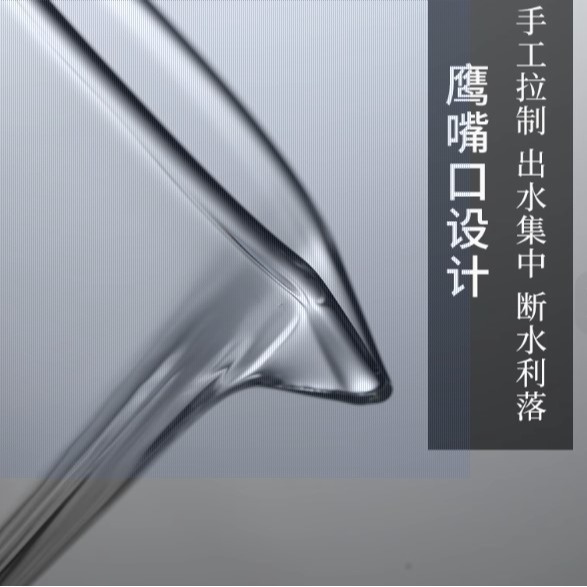 ~* 平安喜樂 *~加厚 天燈公杯 公道杯 四方底公杯 耐熱玻璃茶海  350ml 泡茶壺 玻璃量杯-細節圖4